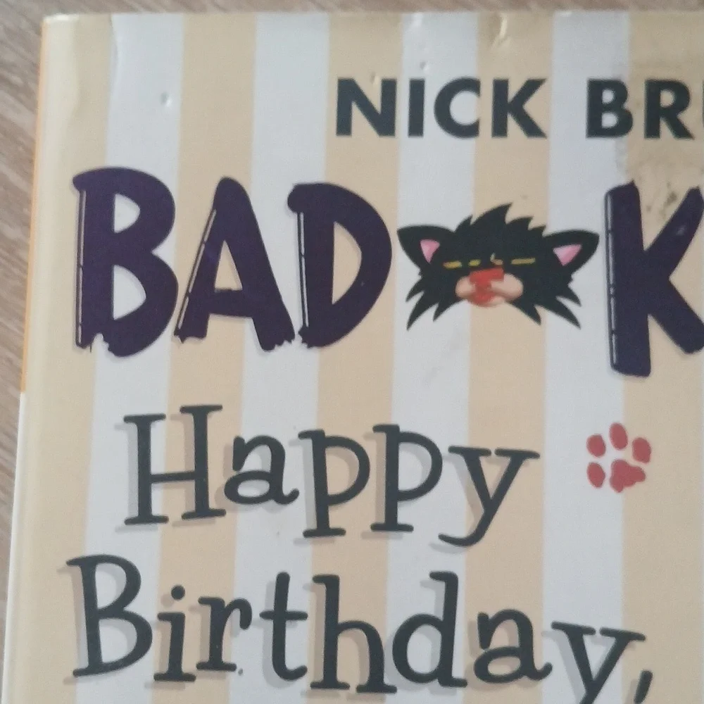 Bad Kitty Birthday Invitation Card